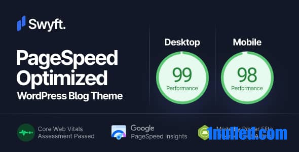 Swyft v1.0.6 Nulled - PageSpeed Optimized WordPress Blog Theme