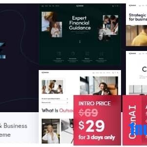 GoAhead v1.0 Nulled – Business Startup WordPress Theme