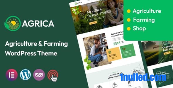 Agrica v1.0.1 Nulled - Agriculture WordPress Theme
