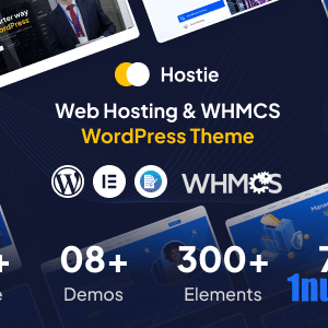 Hostie v1.1.1 Nulled – Web Hosting & WHMCS WordPress Theme