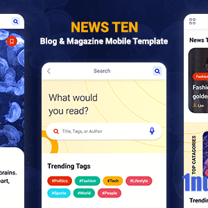 Newsten Nulled – Blog & Magazine Mobile HTML Template