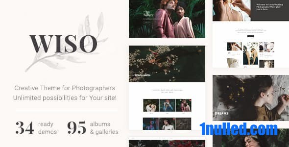 WISO v1.0.2 Nulled - Photography HTML Template