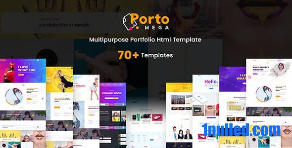 PortoMega Nulled - Multipurpose Portfolio Template