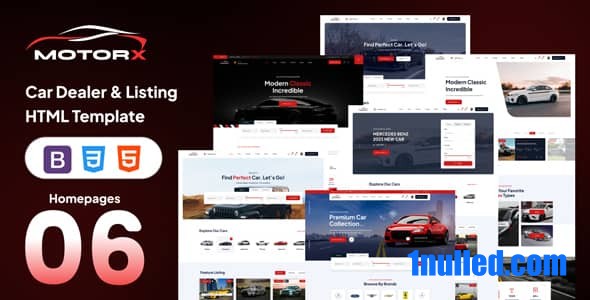 Motorx Nulled - Car Dealer & Listing HTML Template