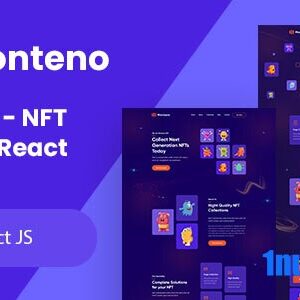 Monteno Nulled – NFT Portfolio React Template