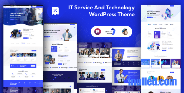 Infotek v1.0 Nulled - IT Service And Technology WordPress Theme