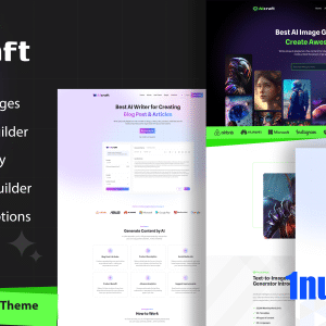 AIcraft v1.0.0 Nulled – AI Application & Generator WordPress Theme