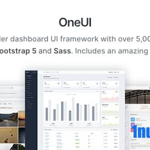 OneUI v5.9 Nulled – Bootstrap 5 Admin Dashboard Template, Vue Edition & Laravel 11 Starter Kit