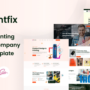 Printfix Nulled – Printing Services Company HTML5 Template