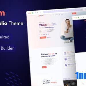 Portm v1.1 Nulled – Personal Portfolio WordPress Theme