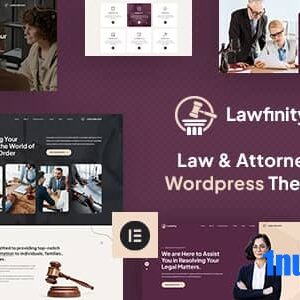 Lawfinity v1.1 Nulled – Law and Attorney WordPress Theme