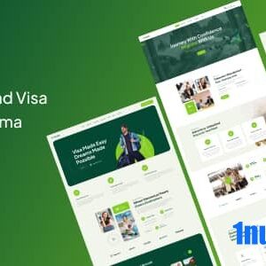 RouteX Nulled – Immigration and Visa Consulting Figma Template