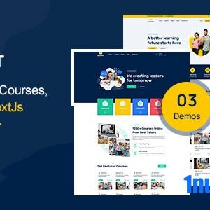 Edumint – LMS, Online Courses, Education NextJs Template