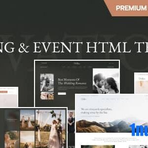 Ovation Nulled – Wedding & Event Photography HTML Template