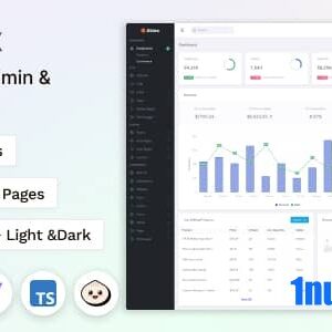 Attex Nulled – React & MUI Admin & Dashboard Template