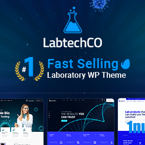 LabtechCO v7.4 Nulled – Laboratory & Science Research WordPress Theme