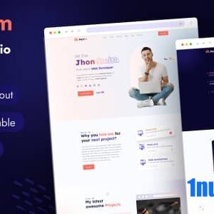 Portm Nulled – Personal Portfolio Template