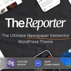 The Reporter v1.0.10 Nulled – Newspaper Editorial WordPress Theme