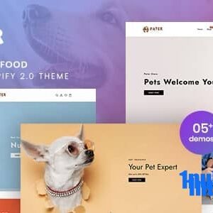Pater v1.0 Nulled – Pet Store & Pet Food Responsive Shopify 2.0 Theme