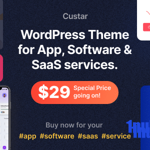 Custar v1.2.7 Nulled – Software & App WordPress Theme