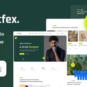 Portfex v1.0.0 Nulled – Personal Portfolio WordPress Theme