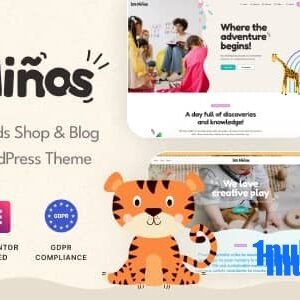 Los Ninos v1.0.10 Nulled – Children Education WordPress Theme