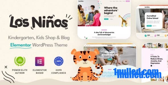 Los Ninos v1.0.10 Nulled - Children Education WordPress Theme
