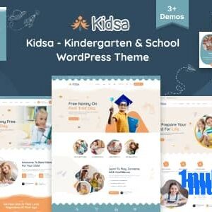 Kidsa v1.0.0 Nulled – Kindergarten & School WordPress Theme