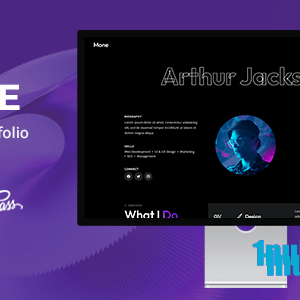 Mone v1.0.1 Nulled – Personal Portfolio Template