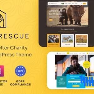 Animal Rescue v1.0.7 Nulled – Shelter Charity WordPress Theme