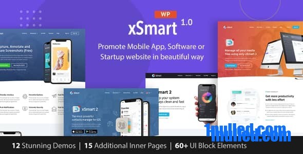 xSmart v1.2.9.4 Nulled - App Landing Page WordPress Theme in Tech Presentation, Promo Marketing & Advertising Agency