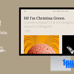 Naru Nulled – Personal Portfolio Template