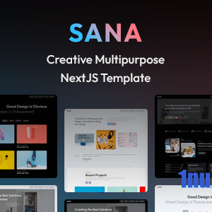 Sana Nulled – NextJS Creative Multipurpose Template