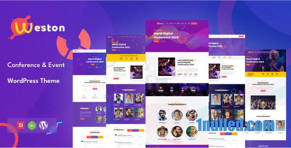 Weston v2.2 Nulled - Conference & Event WordPress Theme
