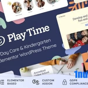 Play Time v1.0.8 Nulled – Day Care & Kindergarten WordPress Theme