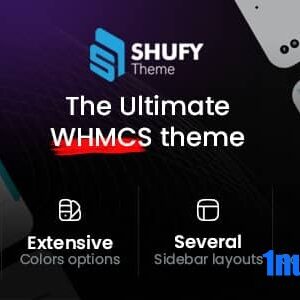 ShufyTheme v1.2.0 Nulled – The Ultimate WHMCS Theme
