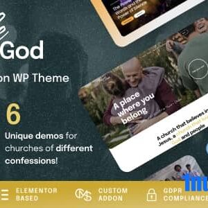 Temple of God v1.0.7 Nulled – Religion and Church WordPress Theme