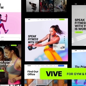 Vive v1.3.1 Nulled – Fitness Gym WordPress