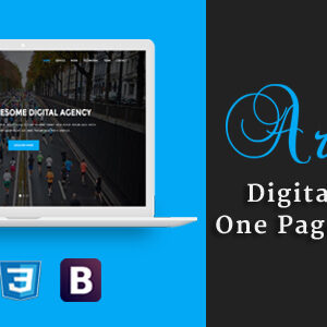Ariana Nulled – Digital Agency One Page Template