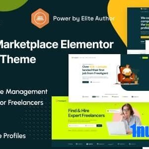 FreeAgent v2.0.4 Nulled – Freelance Marketplace Elementor WordPress Theme
