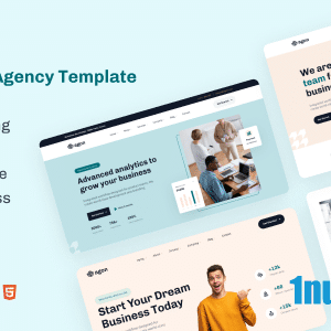 Agon Nulled – Multipurpose Agency TailwindCSS Template