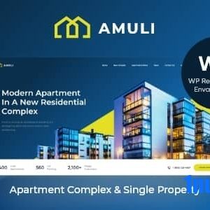 Amuli v2.3.0 Nulled – Property & Real Estate Marketplace WordPress Theme