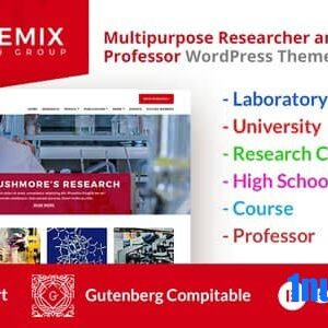 Academix v2.0.1 Nulled – Multipurpose WordPress Theme