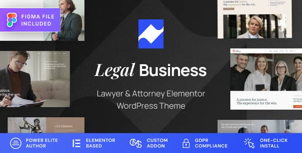 Legal Business v1.0.6 Nulled - Attorney & Lawyer WordPress Theme