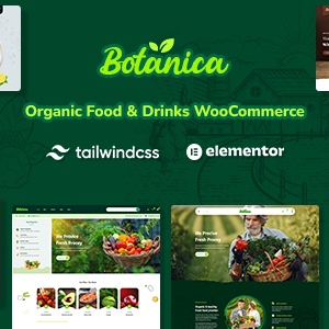 Botanica v1.2.0 Nulled – Food & Drinks Tailwind CSS WooCommerce Theme
