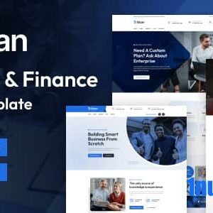 Bizan – Business & Finance Consulting Figma Template
