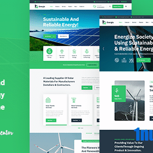 Energia v1.1.2 Nulled – Renewable Energy WordPress Theme