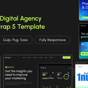 Nivia Nulled – Multipurpose Digital Agency HTML Template