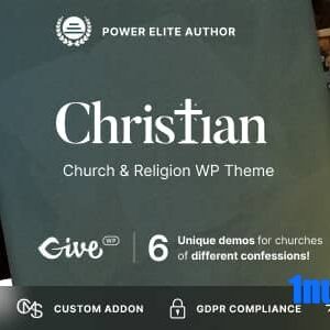 Christian v1.0.3 Nulled – Church WordPress Theme