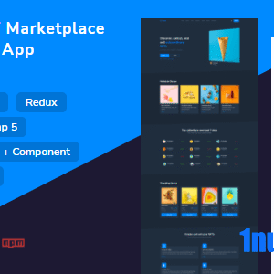 Neftify v1.0.1 Nulled – NFT Marketplace Nextjs App + Dashboard + Light & Dark